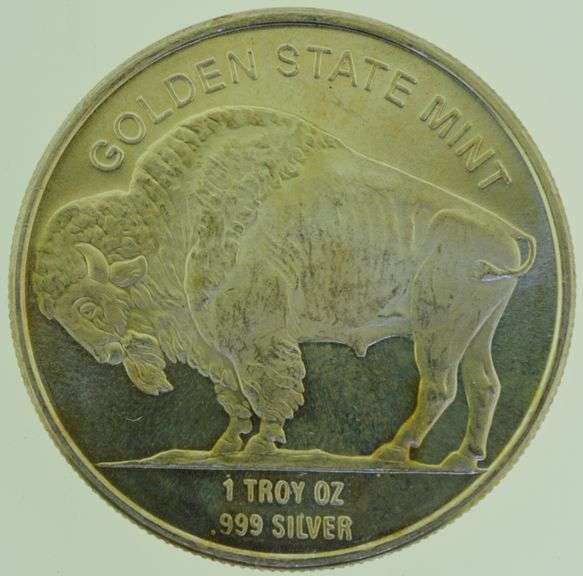 Indian Buffalo Nickel Design 1 oz .999 Fine Silver Round Bar – Collectible Silver Bullion