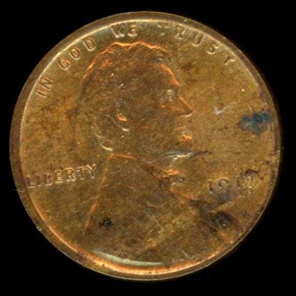 High Grade 1917 RB Lincoln Wheat Cent