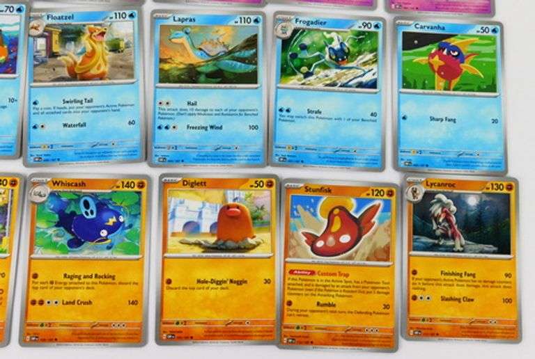 30 Pokémon 2023 Trade Cards