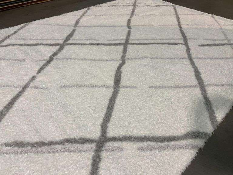 Super Soft Silky Feel Microfiber Contemporary Rug 8x11