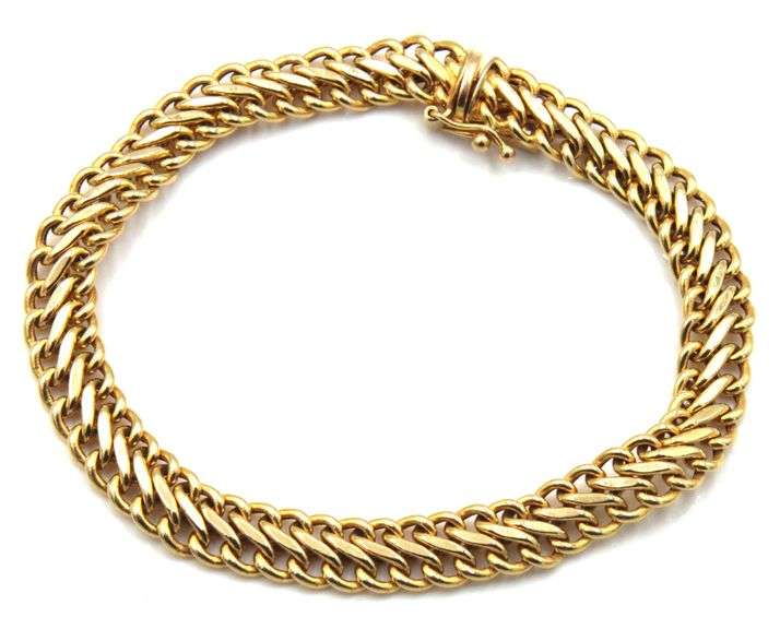 Italian 14kt Yellow gold bracelet