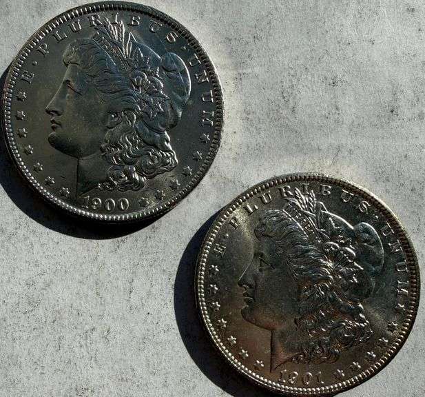 1901 O 1901 O Frosty White BU Morgans