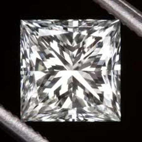 Very High Quality Princess Cut Lab Diamond - 2.06 Carats