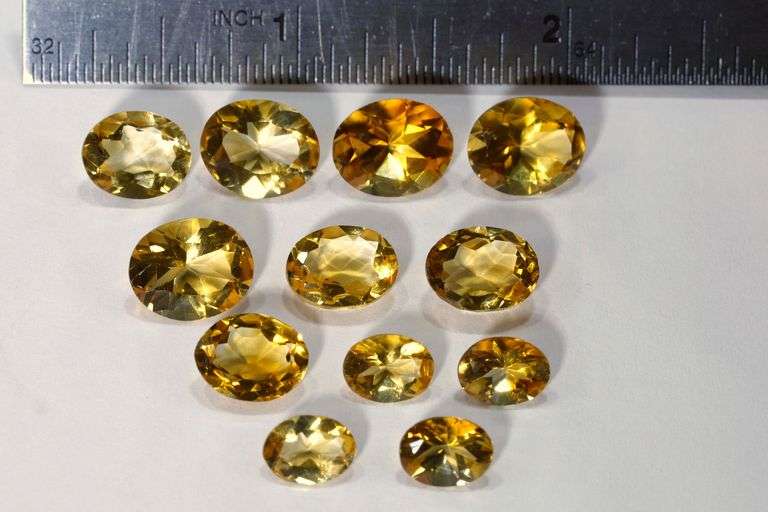 Sunny Citrine - Lot of 12