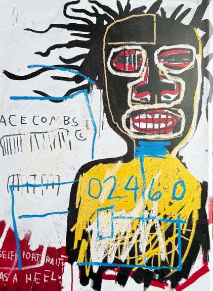 Colorful Jean-Michel Basquiat From 'The Art of Storytelling'