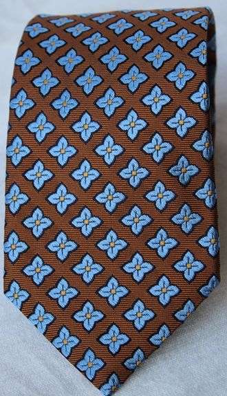 Fine Quality Italian Hand Made Silk Tie By Galante