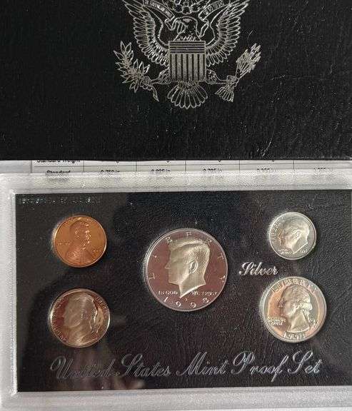 1993 Silver Proof Set