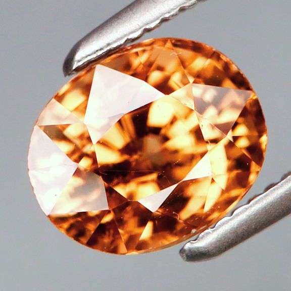 Impressive 2.30ct Padparadscha colored Tanzanian Zircon! Untreated!