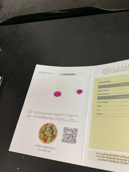 CERTIFIED NATURAL RUBY