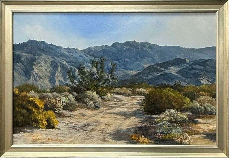 Investment original large size oil on canvas by Jacqueline Lewis Bowker