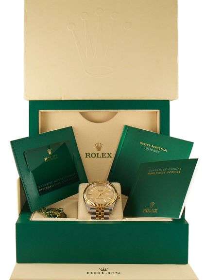 Rolex Datejust 126333, 41MM, Fluted Motif Dial, Two Tone Men’s Watch