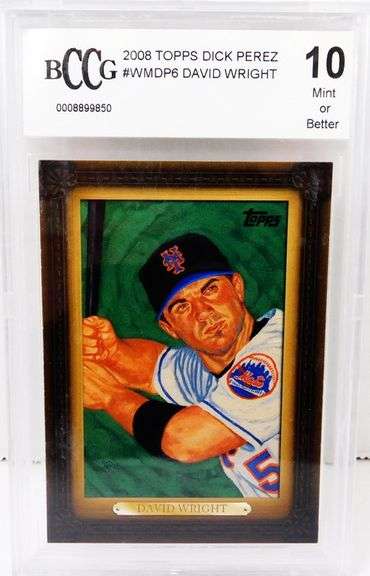 David Wright 2008 Baseball Card, 10 Mint