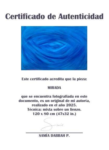 Spectacular Large Size Original Painting by Samia Dabbah