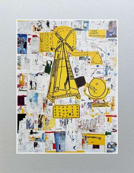 Colorful Jean-Michel Basquiat From 'The Art of Storytelling'