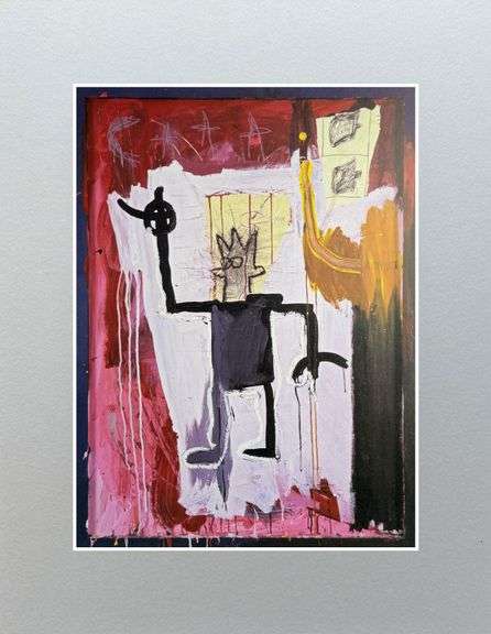 Colorful Jean-Michel Basquiat From 'The Art of Storytelling'