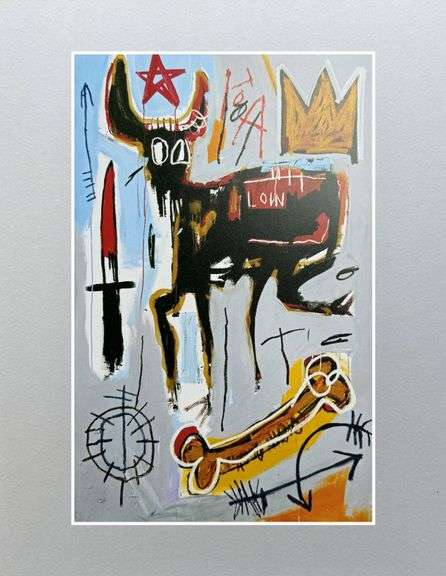 Colorful Jean-Michel Basquiat From 'The Art of Storytelling'