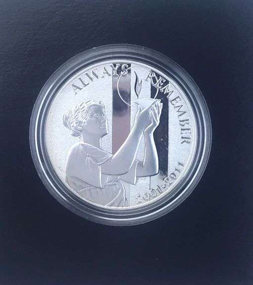 2011 September 11 National Medal – With Original Box & COA