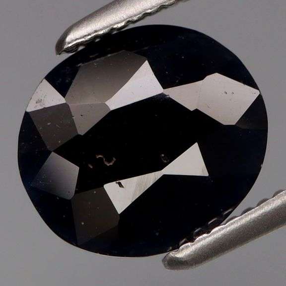 Real! Silky 2ct blue black Sapphire! Heated only!