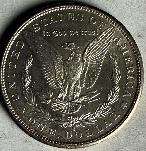 1881 S Frosty White BU Morgan