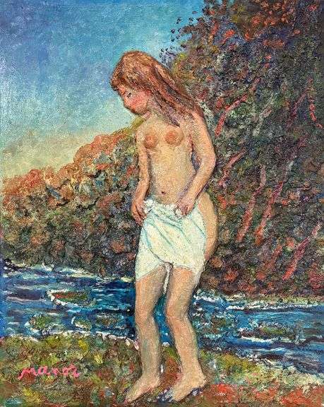 Calm And Reflective Original Mix Media 3-D By Manor Shadian