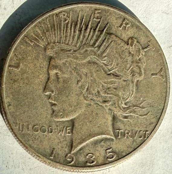 Scarcer 1935 $1 Peace Dollar