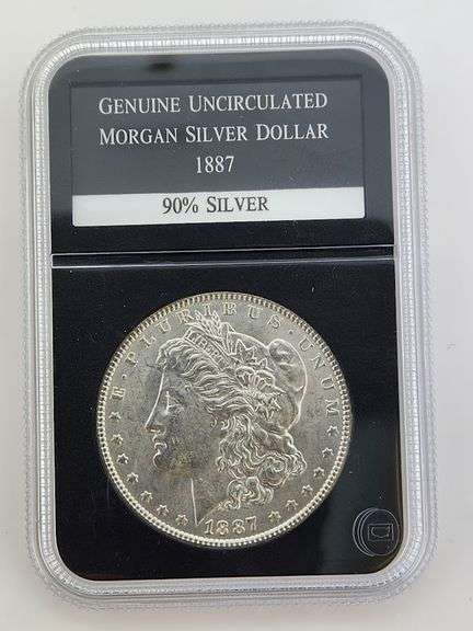 1887 Morgan Silver Dollar