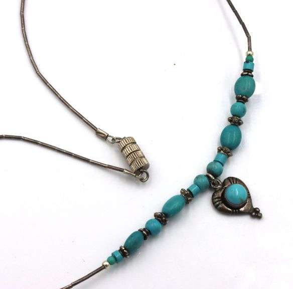 Group lot of 4 Vintage 925 sterling silver necklaces