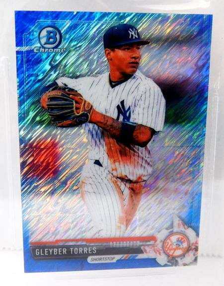 Gleyber Torres 2017 Baseball Card, 9 Mint