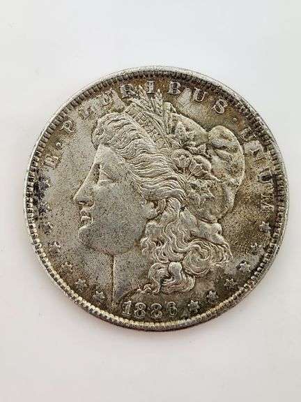 1886 Morgan Silver Dollar