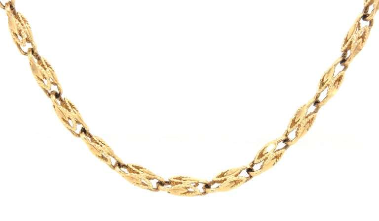 In Demand 20" 14K YG Turkish Rope Necklace