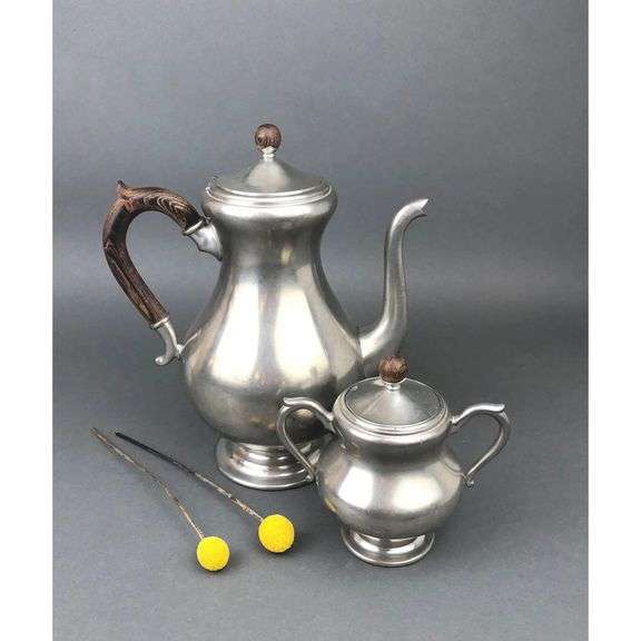 Royal Holland Pewter Tea & Sugar Set