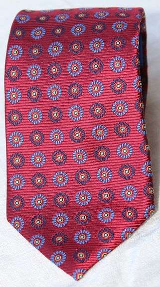 Fine Quality Italian Hand Made Silk Tie By Galante