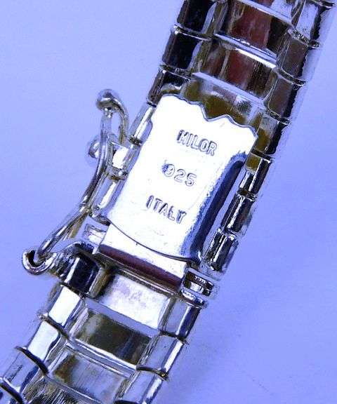 Italian Milor Sterling Silver Bracelet