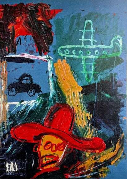 Colorful Jean-Michel Basquiat From 'The Art of Storytelling'