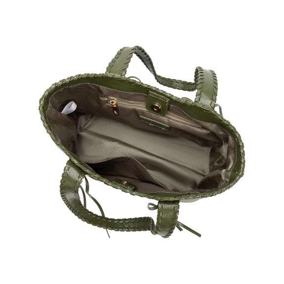 Phoebe Olive Recycled Vegan Shoulder Bag