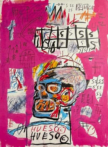 Colorful Jean-Michel Basquiat From 'The Art of Storytelling'