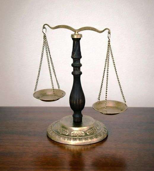 Libra Scale Metal Stand