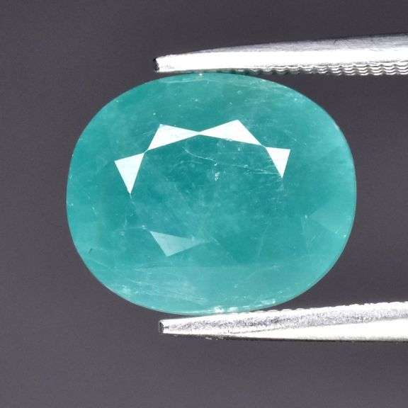 Collectors 4.07ct rich blue green untreated Grandidierite!