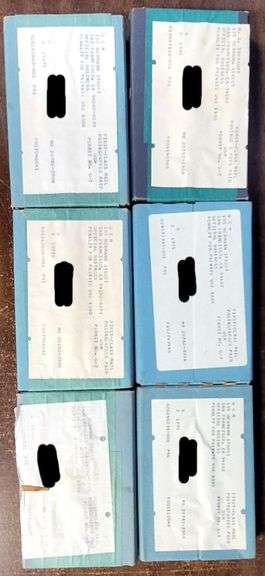 12 Assorted US Proof Sets in Sealed Shipping Boxes: 1993-1998