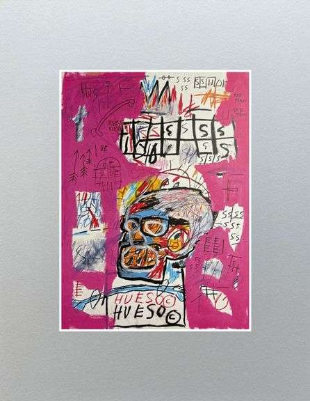 Colorful Jean-Michel Basquiat From 'The Art of Storytelling'