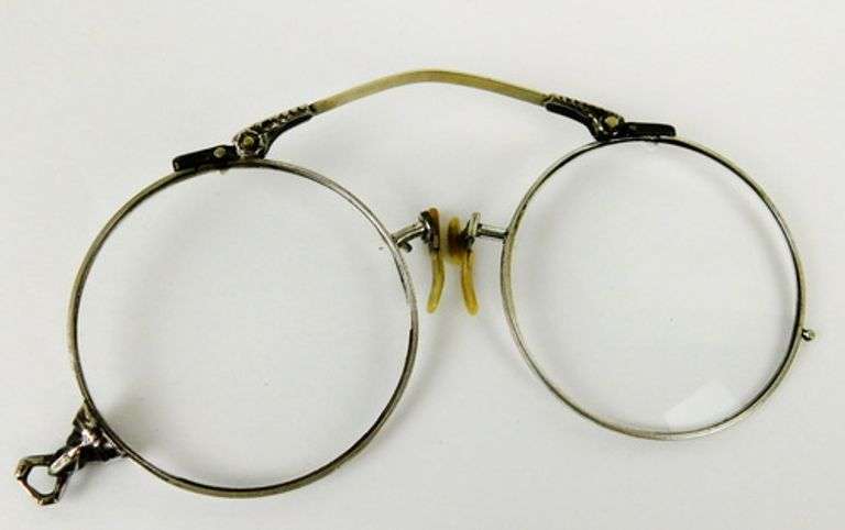 Antique Gold Filled Pince Nez Lorgnette