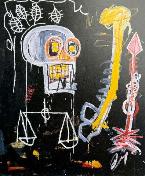 Colorful Jean-Michel Basquiat From 'The Art of Storytelling'