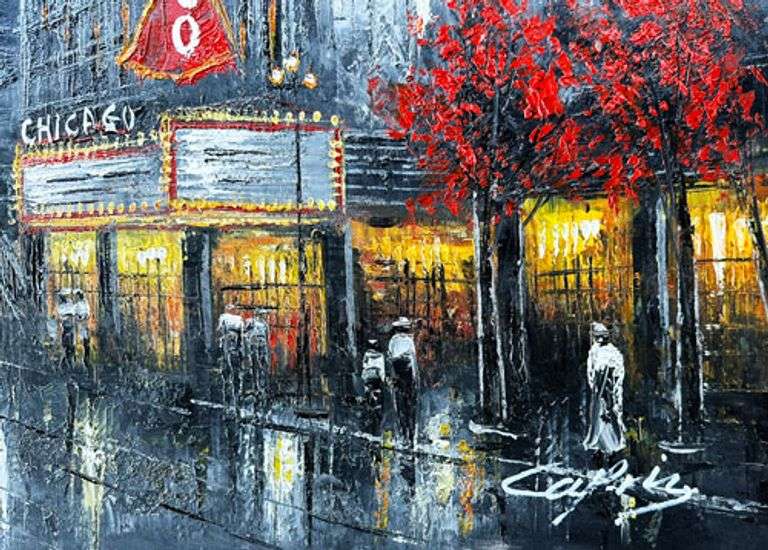 UNIQUE AND BEAUTIFUL PAINTING ON CANVAS