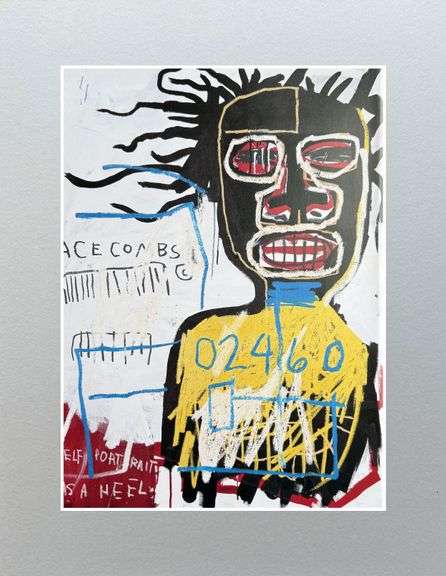 Colorful Jean-Michel Basquiat From 'The Art of Storytelling'