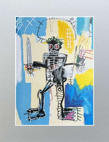 Colorful Jean-Michel Basquiat From 'The Art of Storytelling'