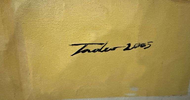 Classic Powerful And Striking Original By Tadeo Zavaleta