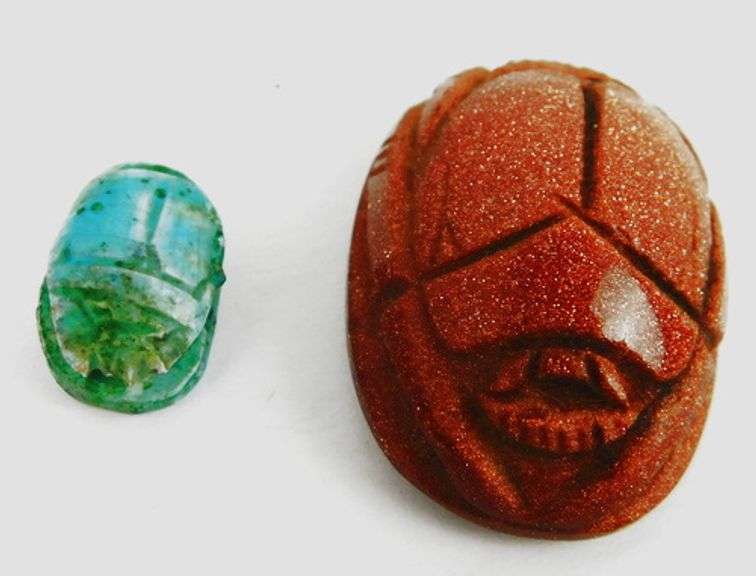 2 Gemstone Scarabs