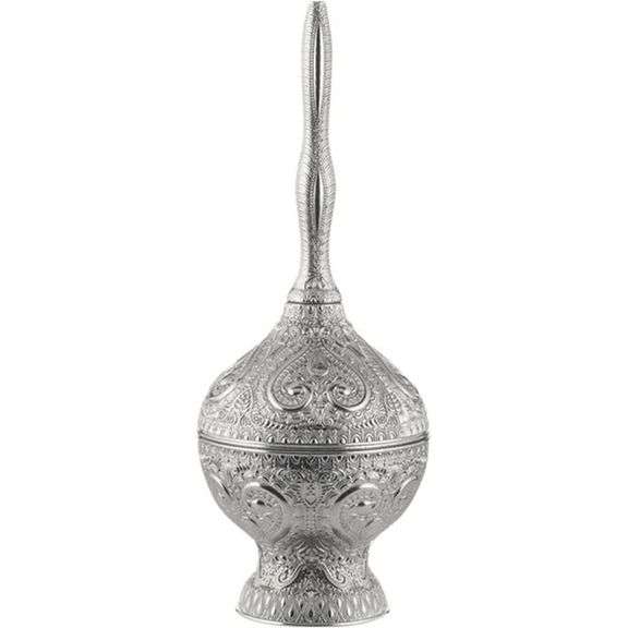 Ottoman-Style Telkari Rose Water Pourer Güldanlık