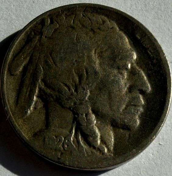 Key Low Mintage 1926 S Buffalo Nickel