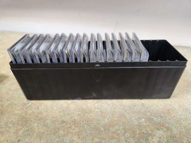 1986-2001 Set Of Silver Eagles In PCGS Slab Box, ANACS MS69 Set